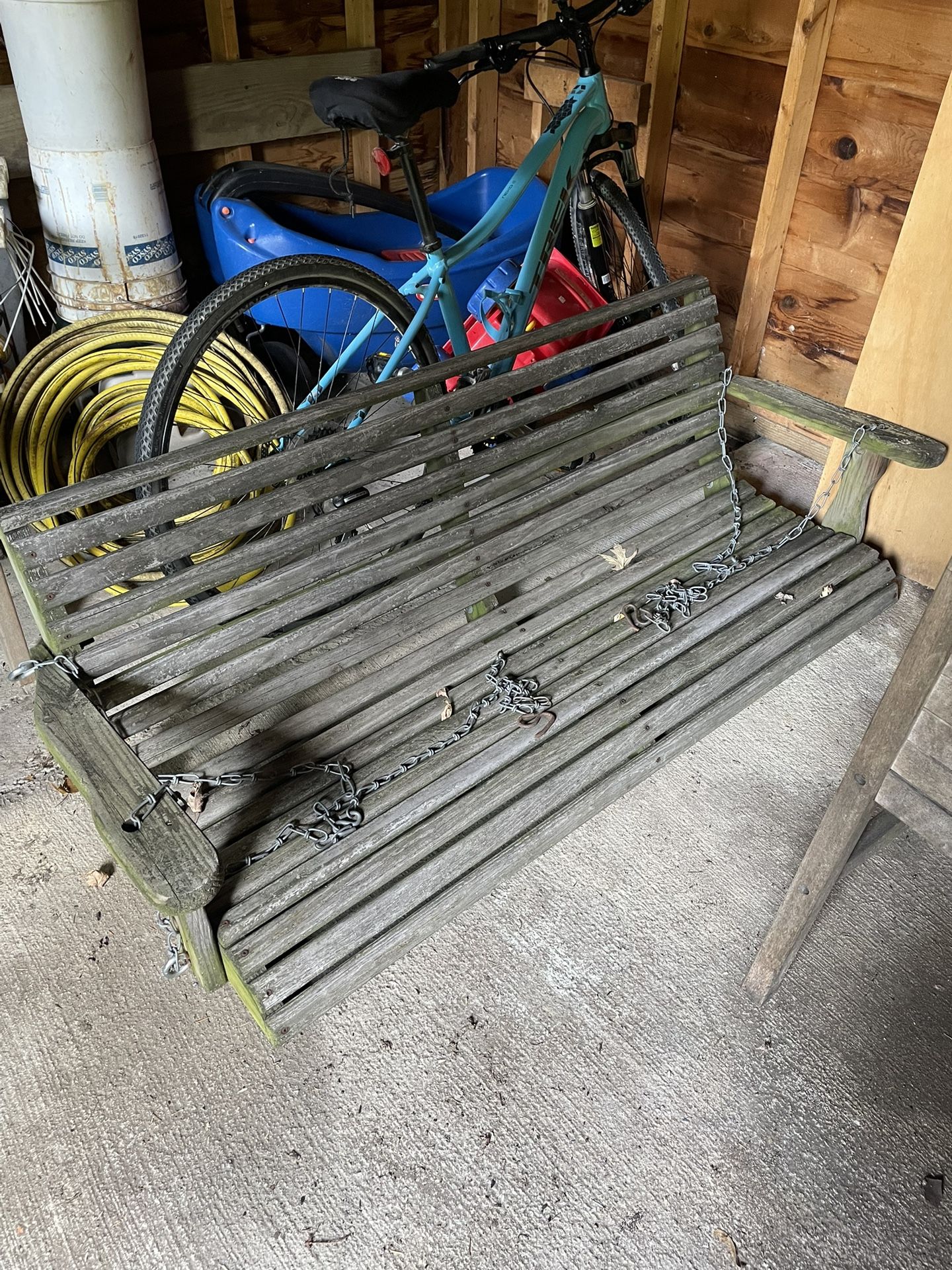 Porch Yard 5’ Wood Swing