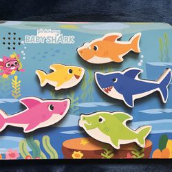 Baby Shark Chunky Wood Sound Puzzle