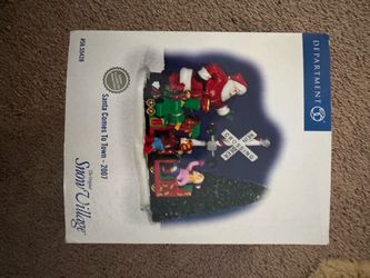 Department 56 Snow Village Santa Comes To Town 2007
