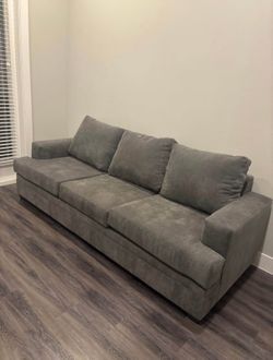 New Living Spaces 97" Sofa (Bonaterra Charcoal) - Brand New / Open Box