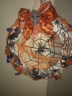Hand Made Halloween Wreaths