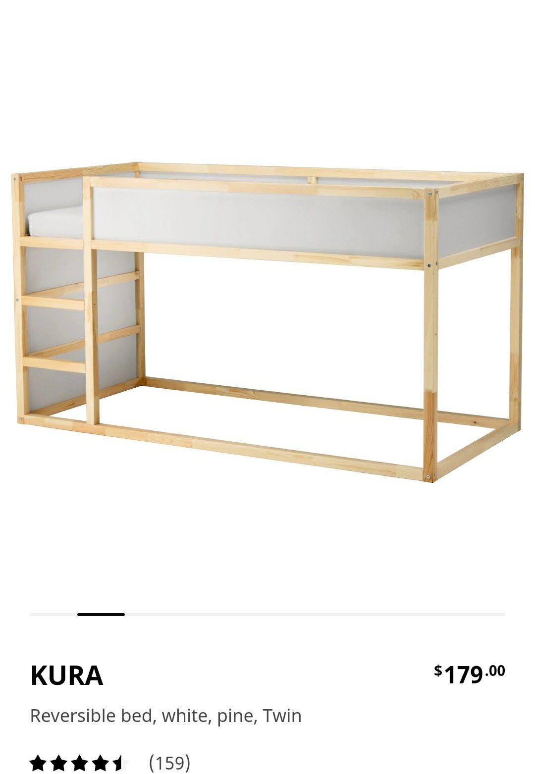 Loft/bunk bed (Mattress not included)