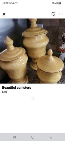Beautiful Canisters