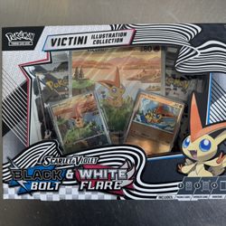 Pokemon Victini Illustration Collection New White Flare And Black Bolt