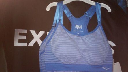 New Everlast blue sports bra