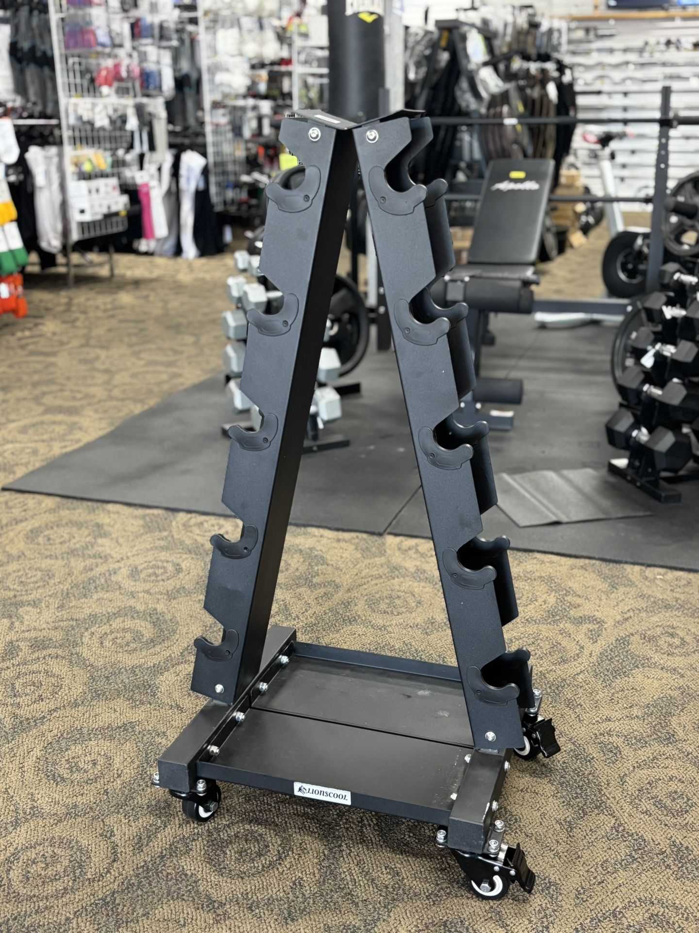 Portable dumbbell Rack (Used)