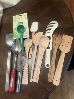 all new kitchen utensils