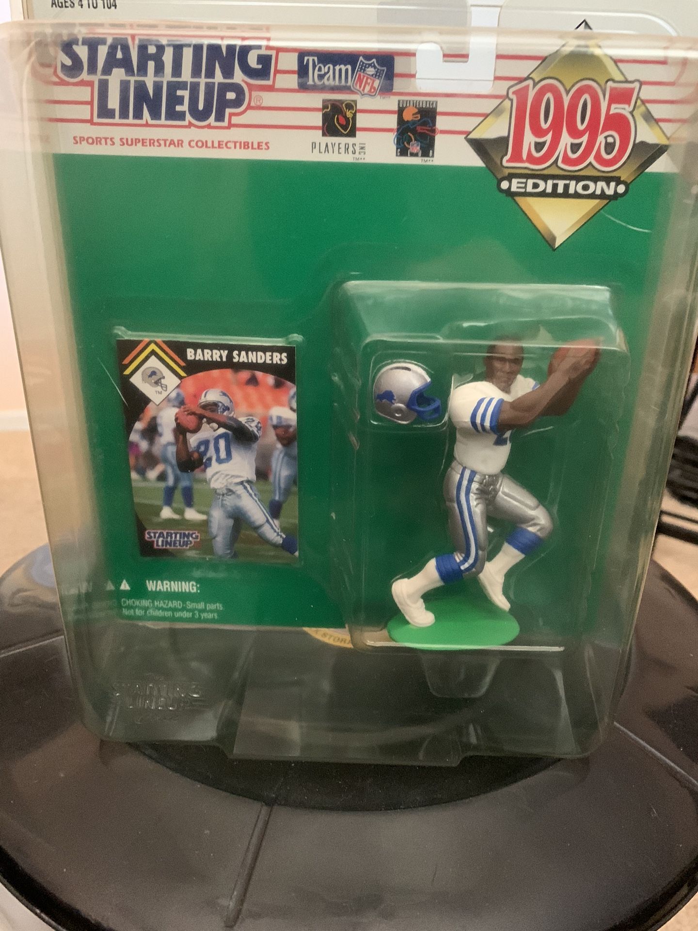 1995 Barry Sanders Starting Line Up 