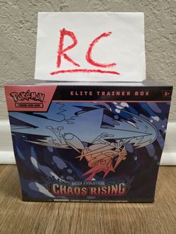 Pokemon Mega Evolution Chaos Rising Elite Trainer Box ETB