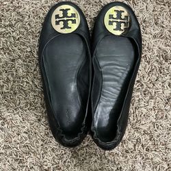 Tory Burch Ballet Flats- Black