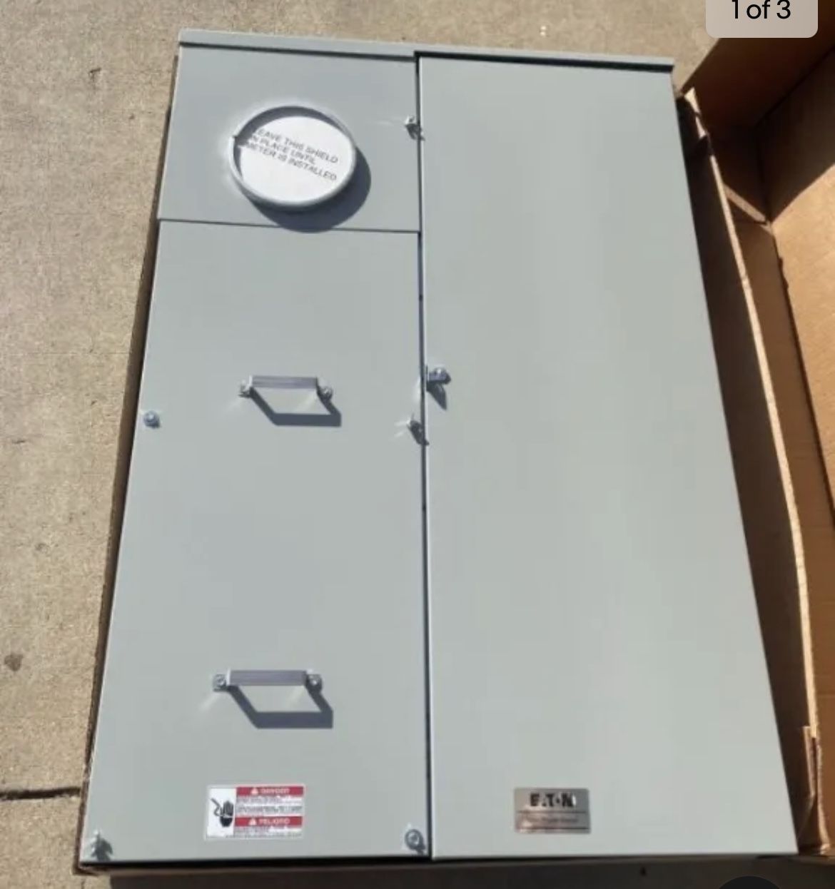 400A AMP SOLAR READY METER MAIN ELECTRICAL BREAKER PANEL EATON HP4040SHPVCSR NEW
