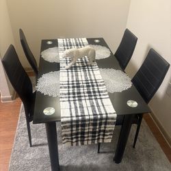 Dining Table 4 Chairs