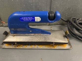 Crain 905 heat bond iron BLUE
