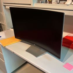 32” Dell Curved Monitor