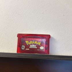 Pokemon Ruby (GameBoy Advance)  
