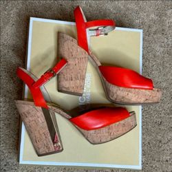 MK Camilla platform sandals