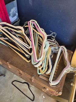 Mixed Lot of Velvet Clothes Hangers