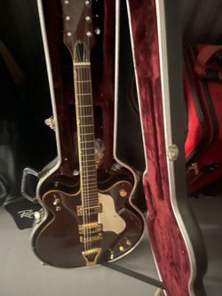Japanese Gretch style guitar