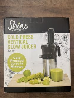 New In Box Cold Press Juicer