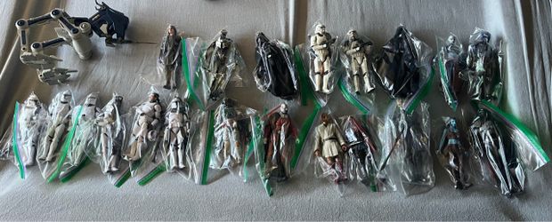Star Wars Black Series Action 21 Figures Lot