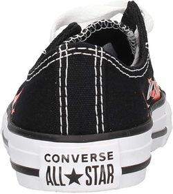 Converse Child Chuck Taylor All Star Street Flame Print Low Top Sneaker Size 12