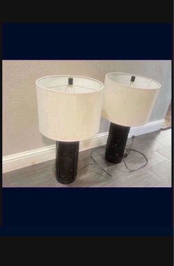 Night Stand Lamps In Very Good Condition $80