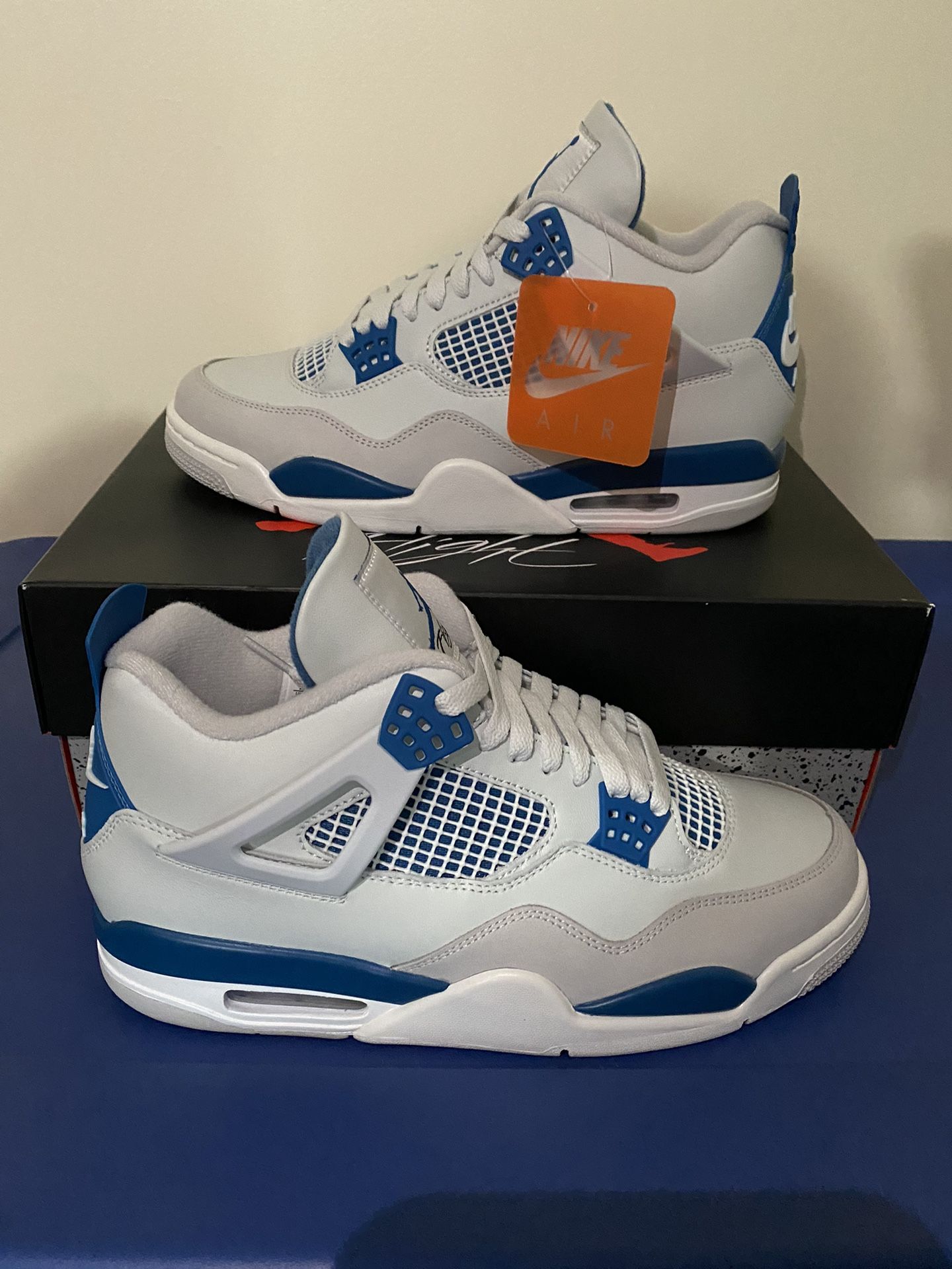 Brand New Jordan 4 Military Blue 2024