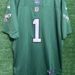 JALEN HURTS PHILADELPHIA EAGLES NIKE JERSEY BRAND NEW WITH TAGS SIZES MEDIUM AND XL AVAILABLE