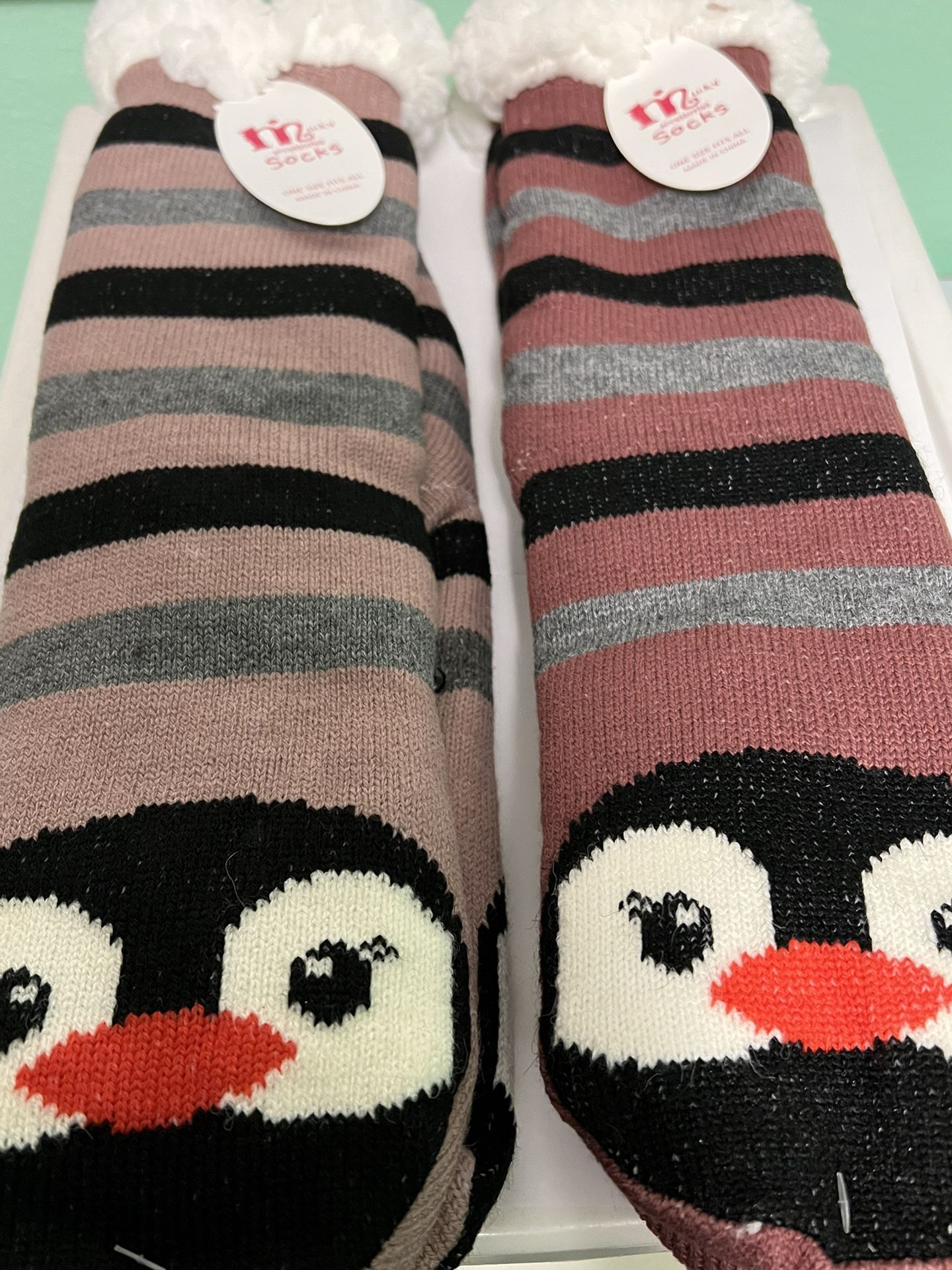 Brand New Penguin Print Socks