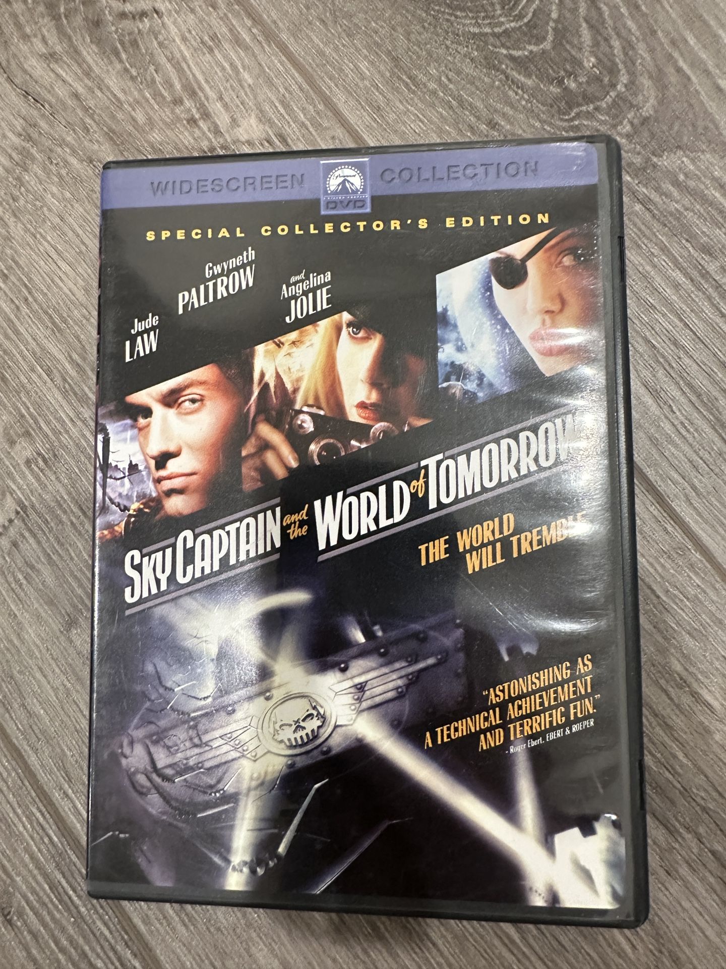 sky captain and the world of tomorrow dvd