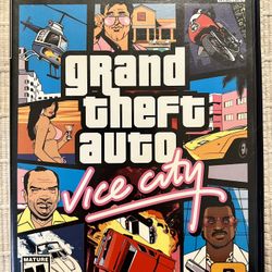 Grand Theft Auto: Vice City PS2 PlayStation 2 First 1st Print