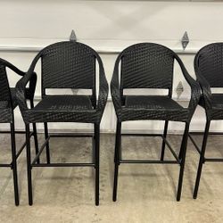 Set Of Four Frontgate Barstools!