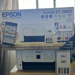 Epson Eco Tank ET 2800 & Ink , Sublimation Paper