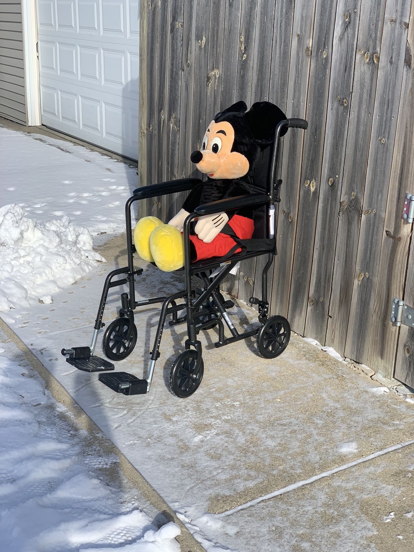 Drive Medical Lightweight Steel Transport Wheelchair