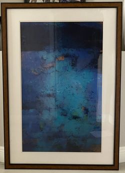 Modern Picture Frames With Abstract Drawing Poster Size 34 1/2 x 34 1/2