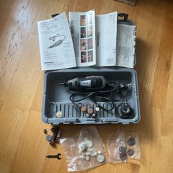 Dremel MultiPro Rotary Tool with Case and Bits
