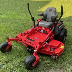 60” Gravely Zero Turn