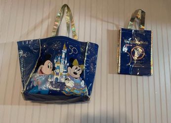 Walt Disney World 50th Anniversary Tote Bag Set