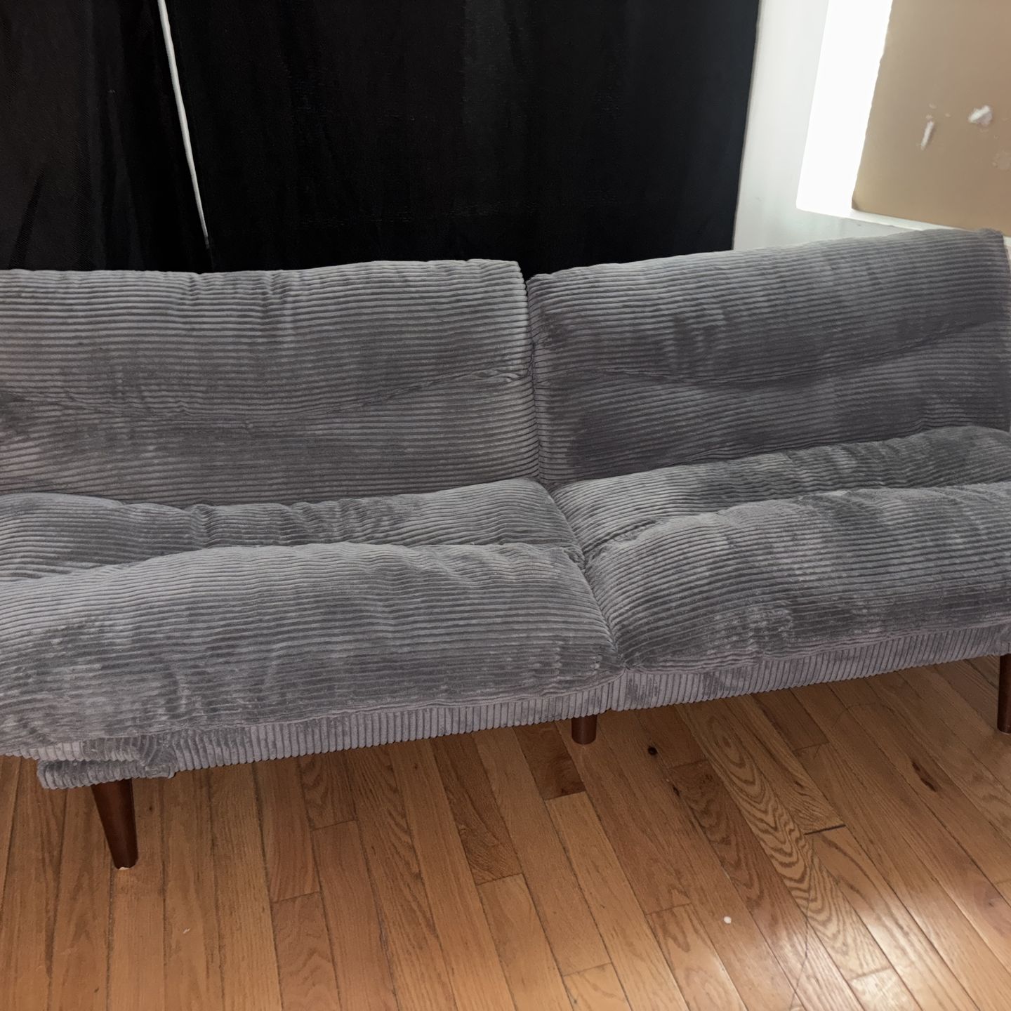 Grey ikea furion folds down like new