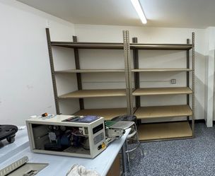 Industrial Racks 48 in W x 30 in D Used Heavy Duty Storage Shelving 5 Tier Delivery Available