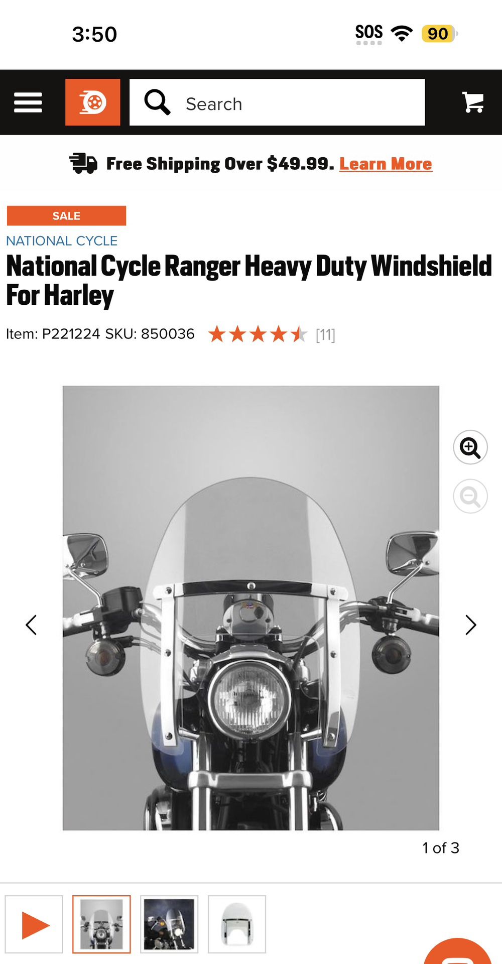 Windshield For Harley Davidson