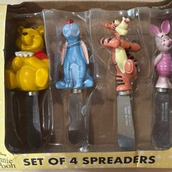 Disney Winnie the Pooh & Friends Spreaders Cheese Butter NEW
