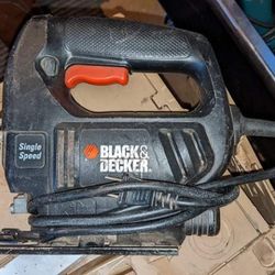 Black and decker jigsaw power tool