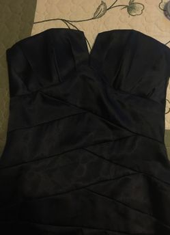 Strapless sweetheart dress
