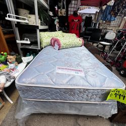 Twin Bed & Box $150