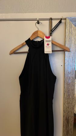 Long Black Sleeveless Dress Size M