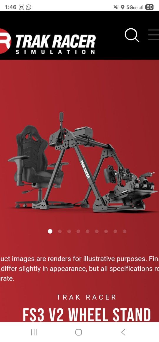 Trak Racer Wheel Stand