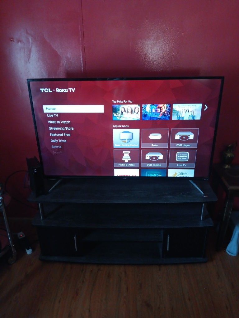 50" TCL Roku TV