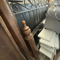 King Size Bed Frame And Mattress 
