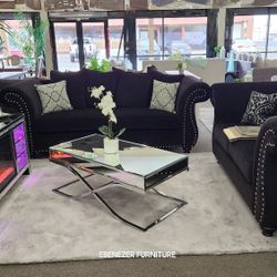 HOLIDAY SALE!!! Sofa & Loveset/ Made In The USA/ Different Colors & Materials Available 